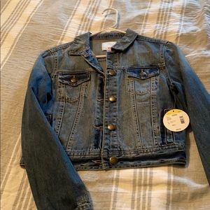 Juniors Blue jean jacket